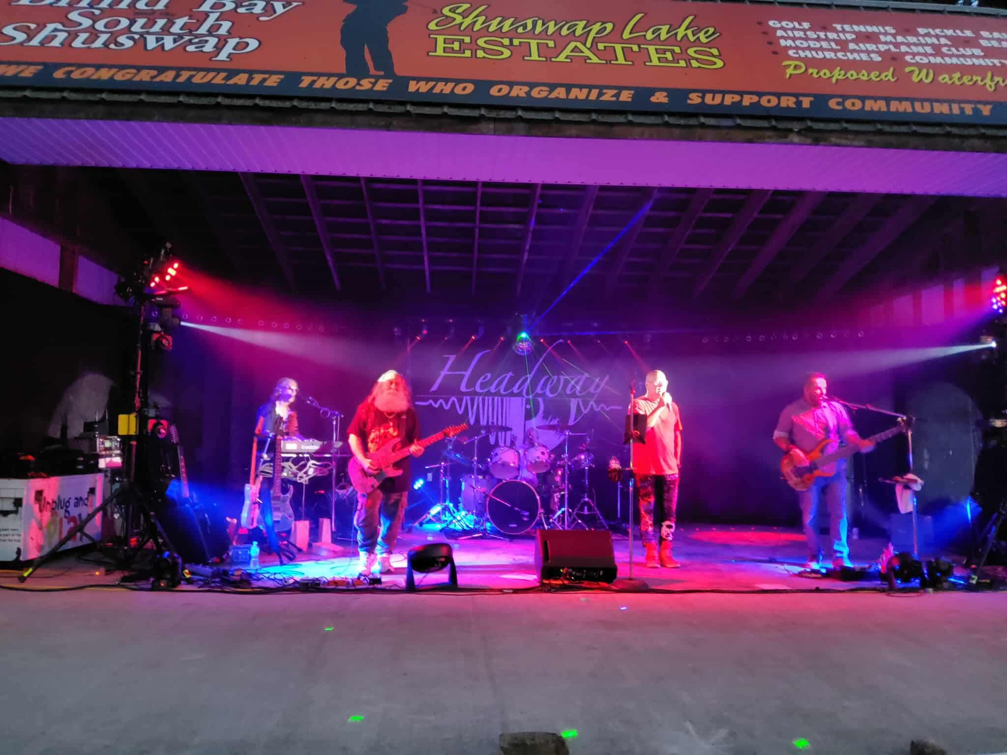 Headway outdoor stage